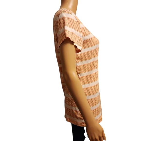 Sonoma Y2K Striped Stretchy T-Shirt - Picture 3 of 10